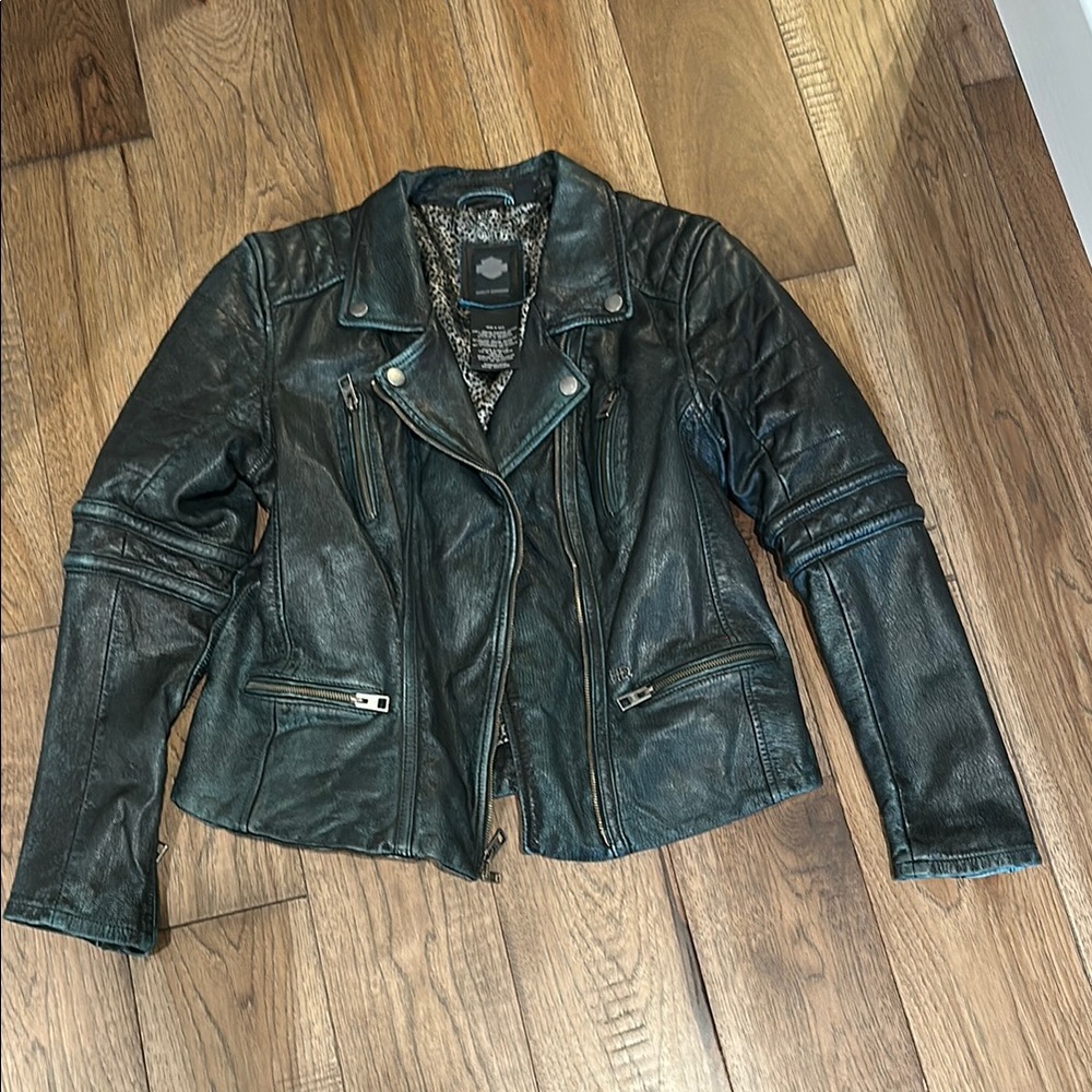Women's Black Leather Jacket